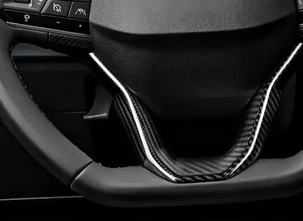 Seat / Cupra – Lenkrad Zierblende U-Form Carbon / Kupfer