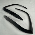 VW Golf 8 Frontstoßstangen Seiten Spoiler Hochglanz Schwarz
