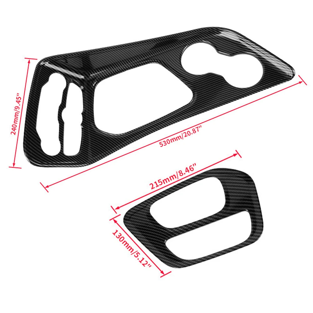 Dodge Challenger  Schaltpanel Zierblende Carbon Optik
