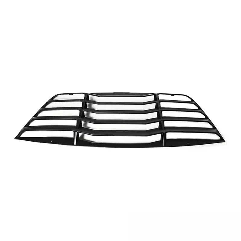 Dodge Challenger – Heckscheiben Louvers Matt Schwarz (1-teilig)