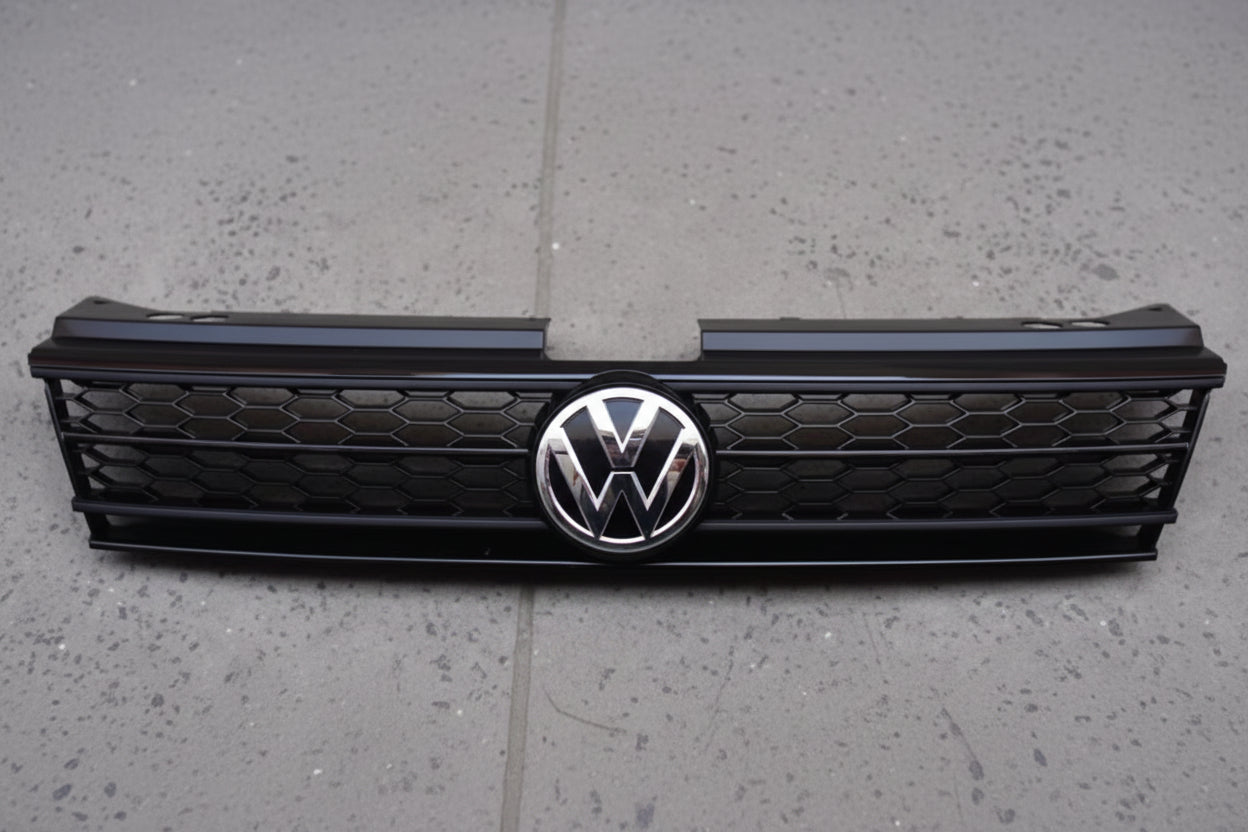 VW Tiguan 2 Frontgrill Hochglanz Schwarz Honeycomb Design Blackstyle