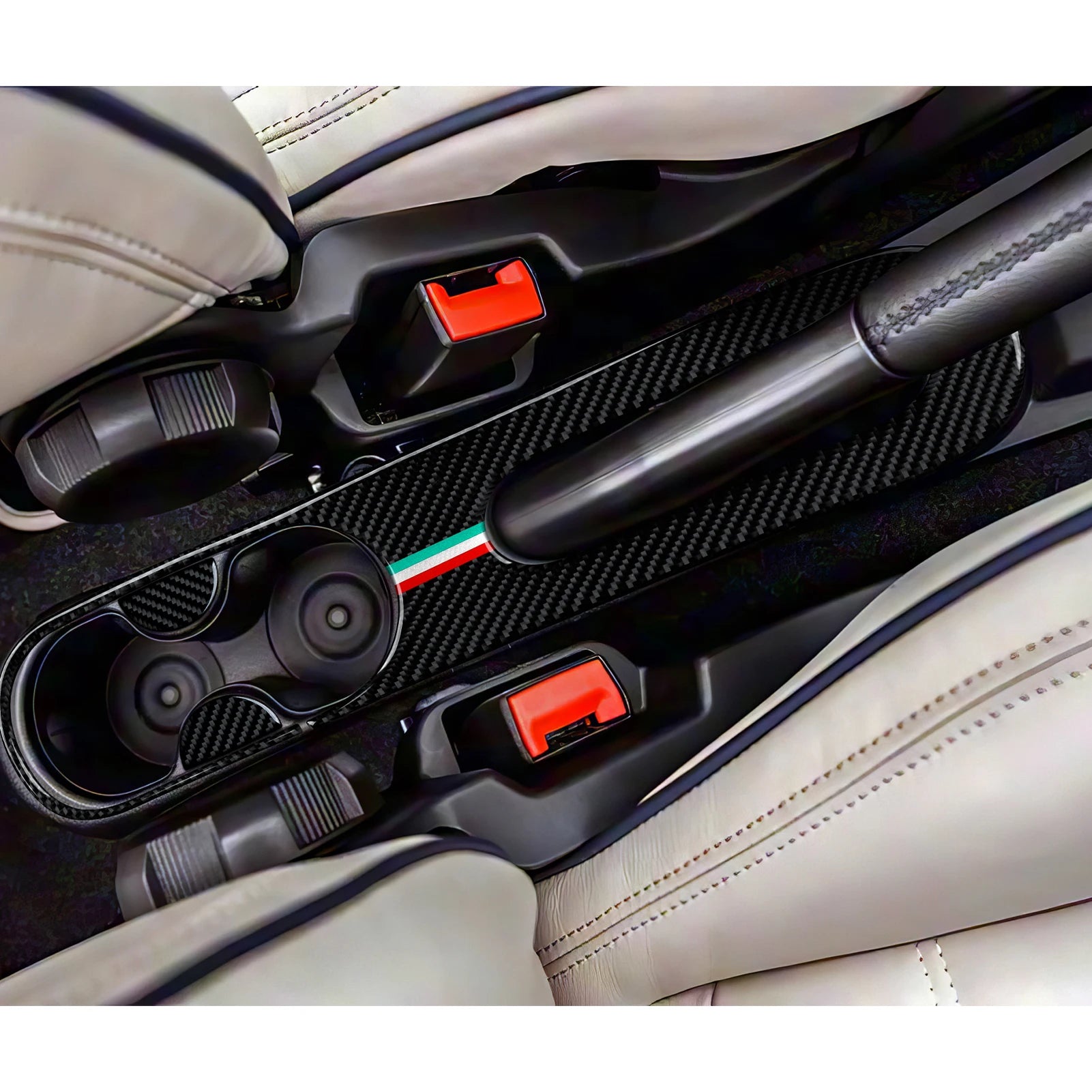 Fiat 500 Abarth 595 695 Innenraum Carbon Look Cover Set