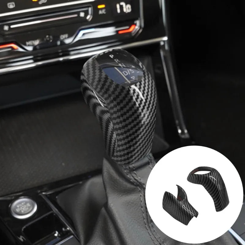 Schalthebelabdeckung Carbon-Optik für VW Taigo