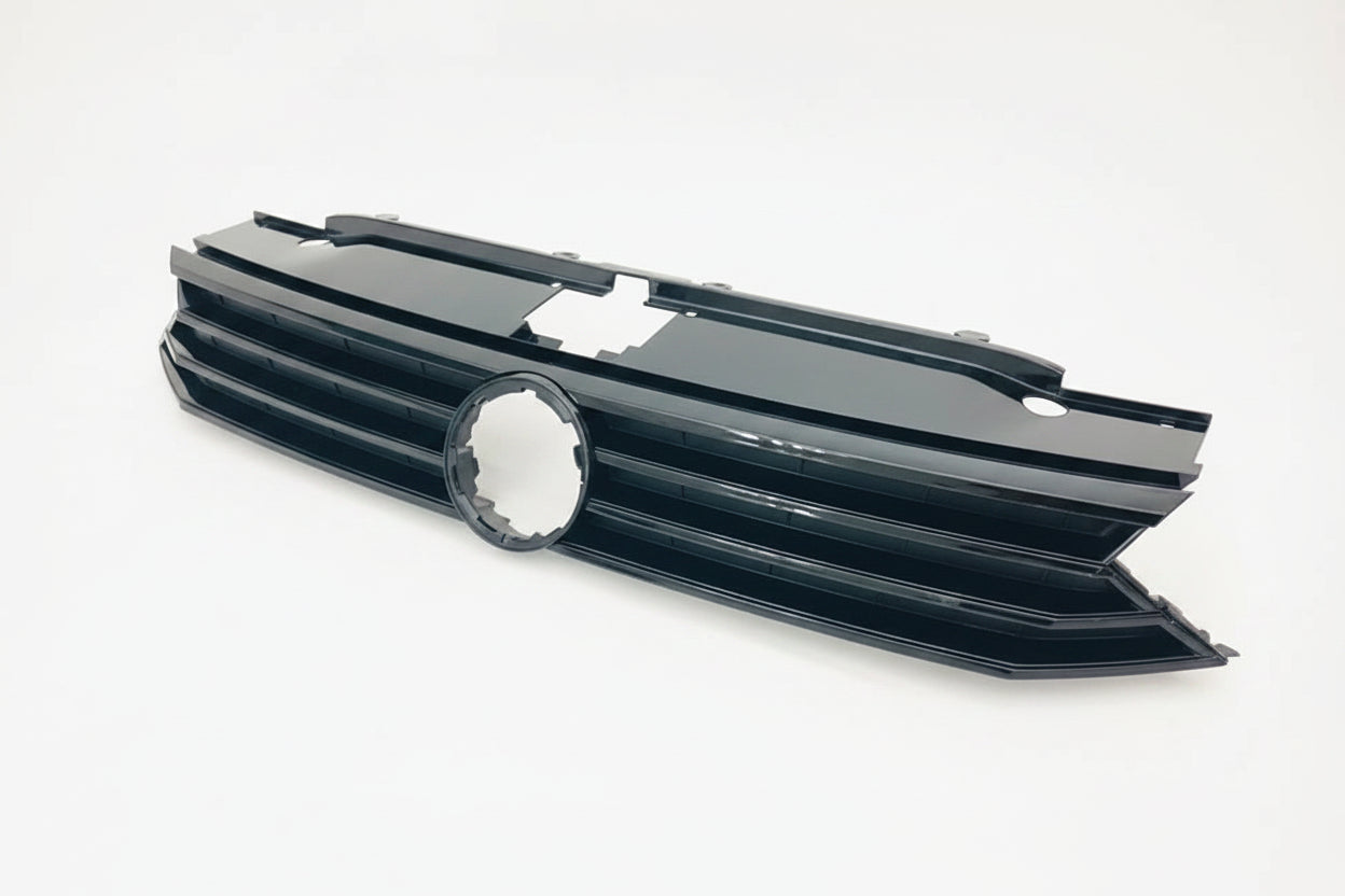Passat B8 Frontgrill Schwarz Glänzend