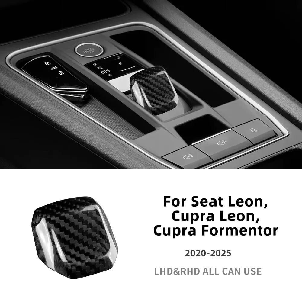SEAT Cupra DSG Schaltknauf Carbon Hochglanz
