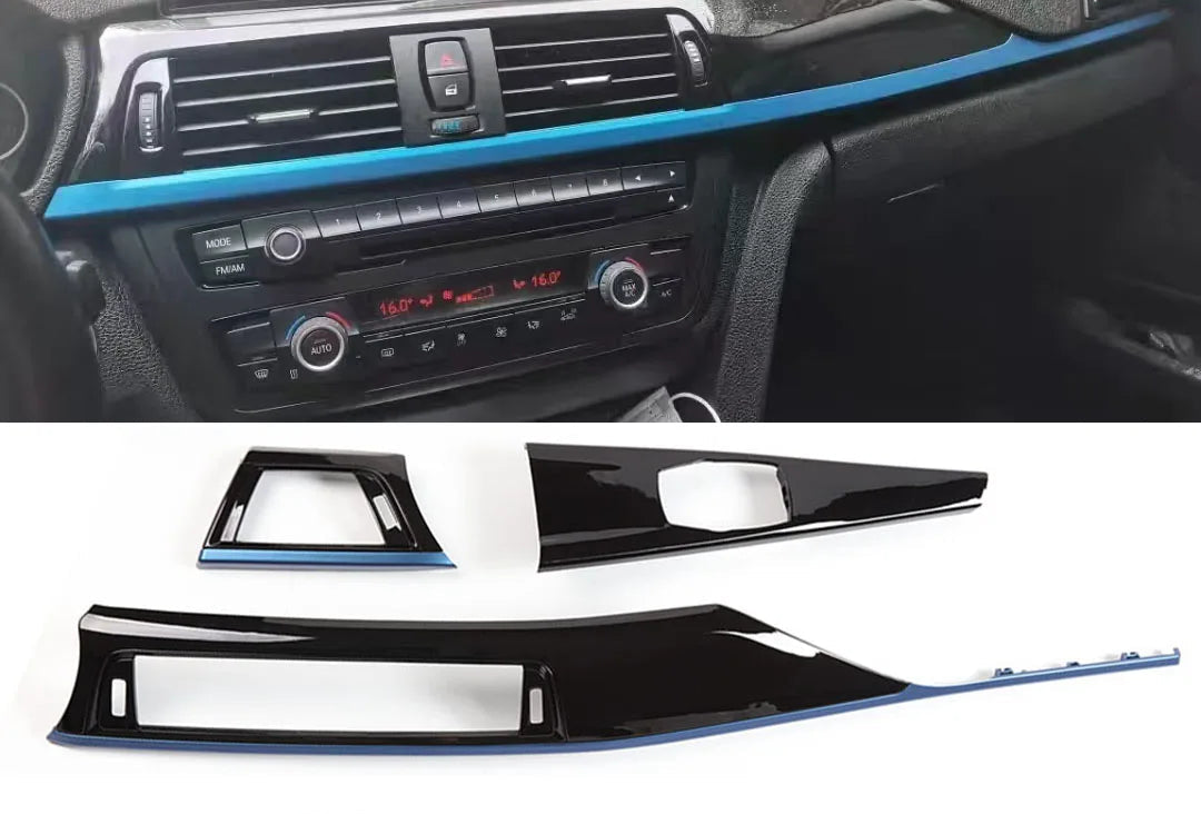 BMW 3er & 4er Armaturenbrett Verkleidung Schwarz Carbon Set