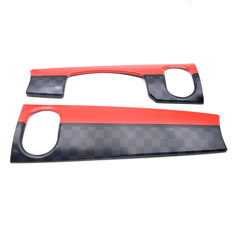 MINI Cooper Dashboard Trim Abdeckung 2er-Set – Union Jack & Farbvarianten | F55 F56 F57 (2022 LCI)