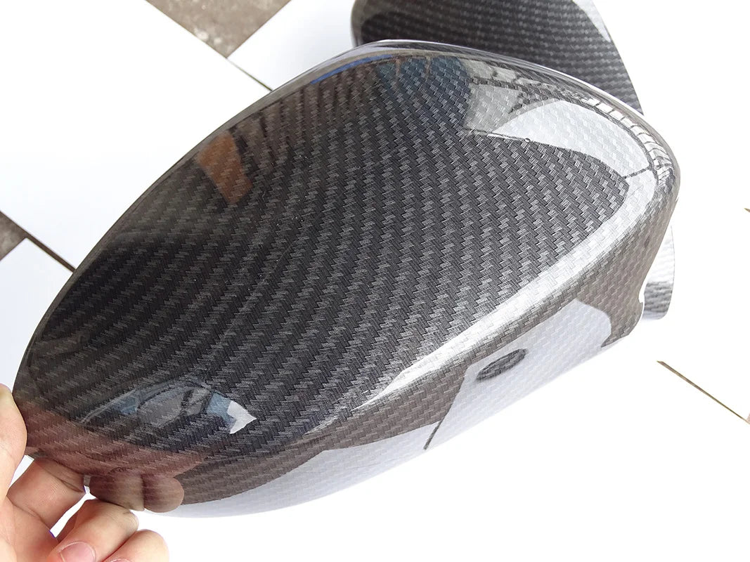 Fiat 500 Spiegelkappen Carbon Look