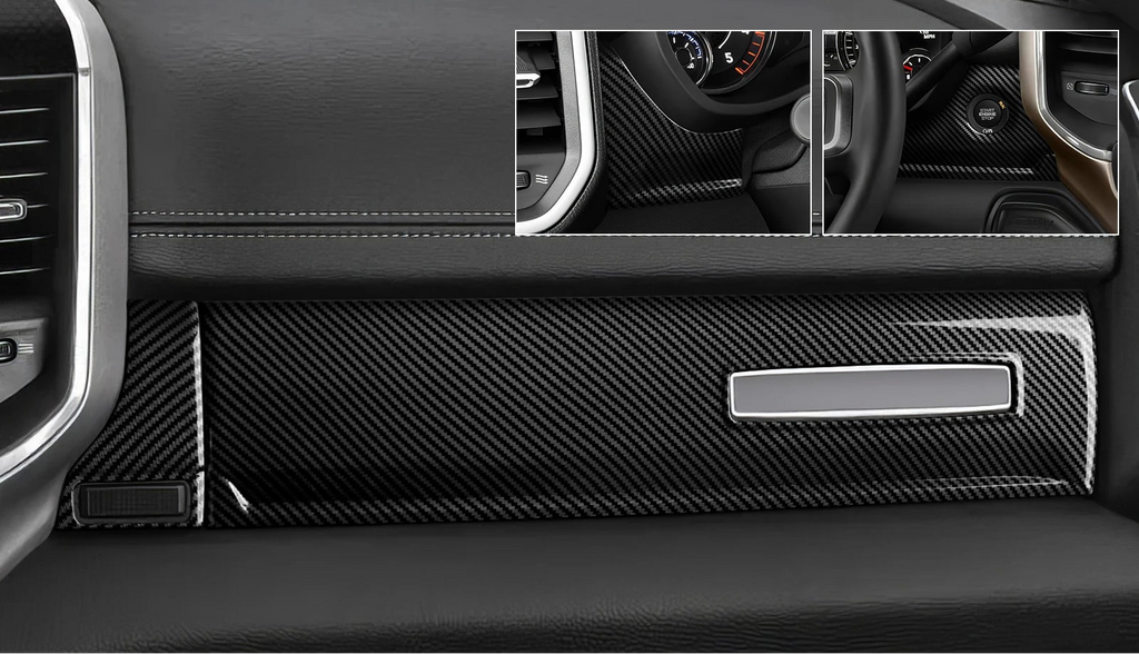 Dodge RAM 1500 2500 3500 – Innenraum Dekor-Set Carbon-Optik Schwarz
