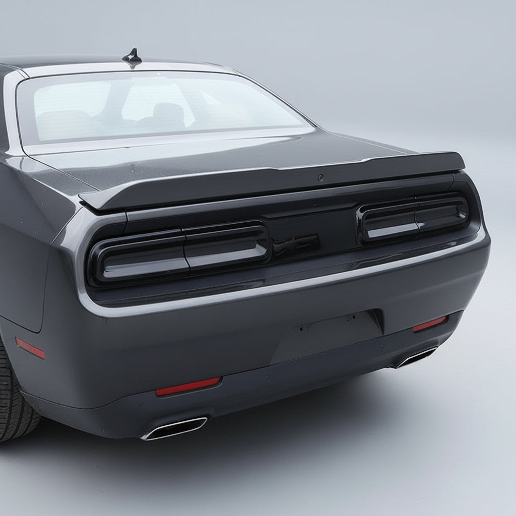 Dodge Challenger – Rückleuchten Abdeckungen Smoky Black